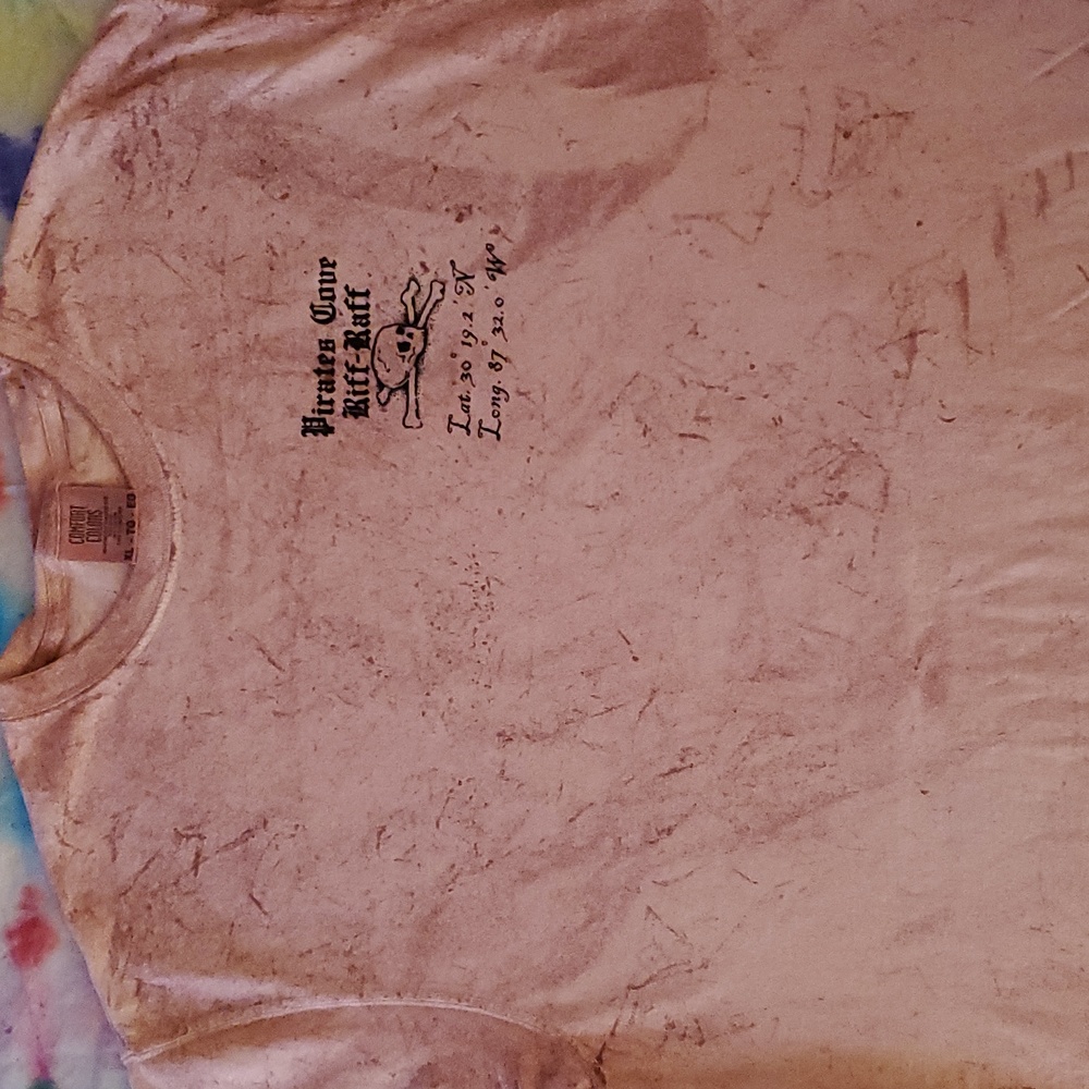 'Pirates Cove' Comfort Colors tee Sz XL